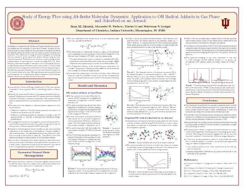 Study of Energy Flow Poster